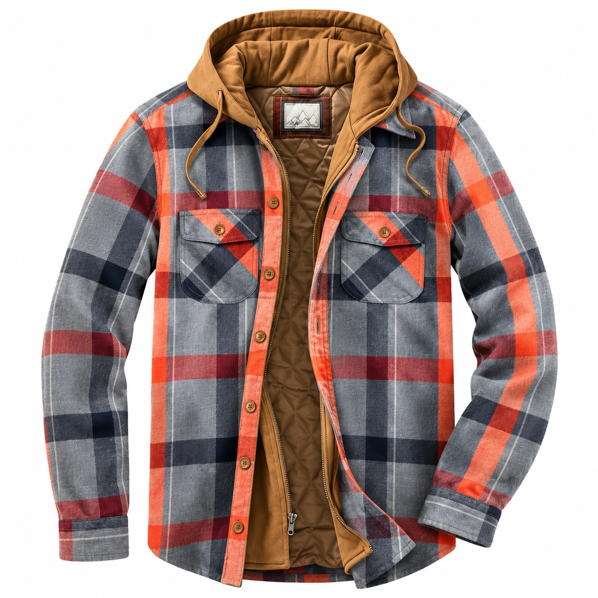 Martin | Veste patchwork à carreaux