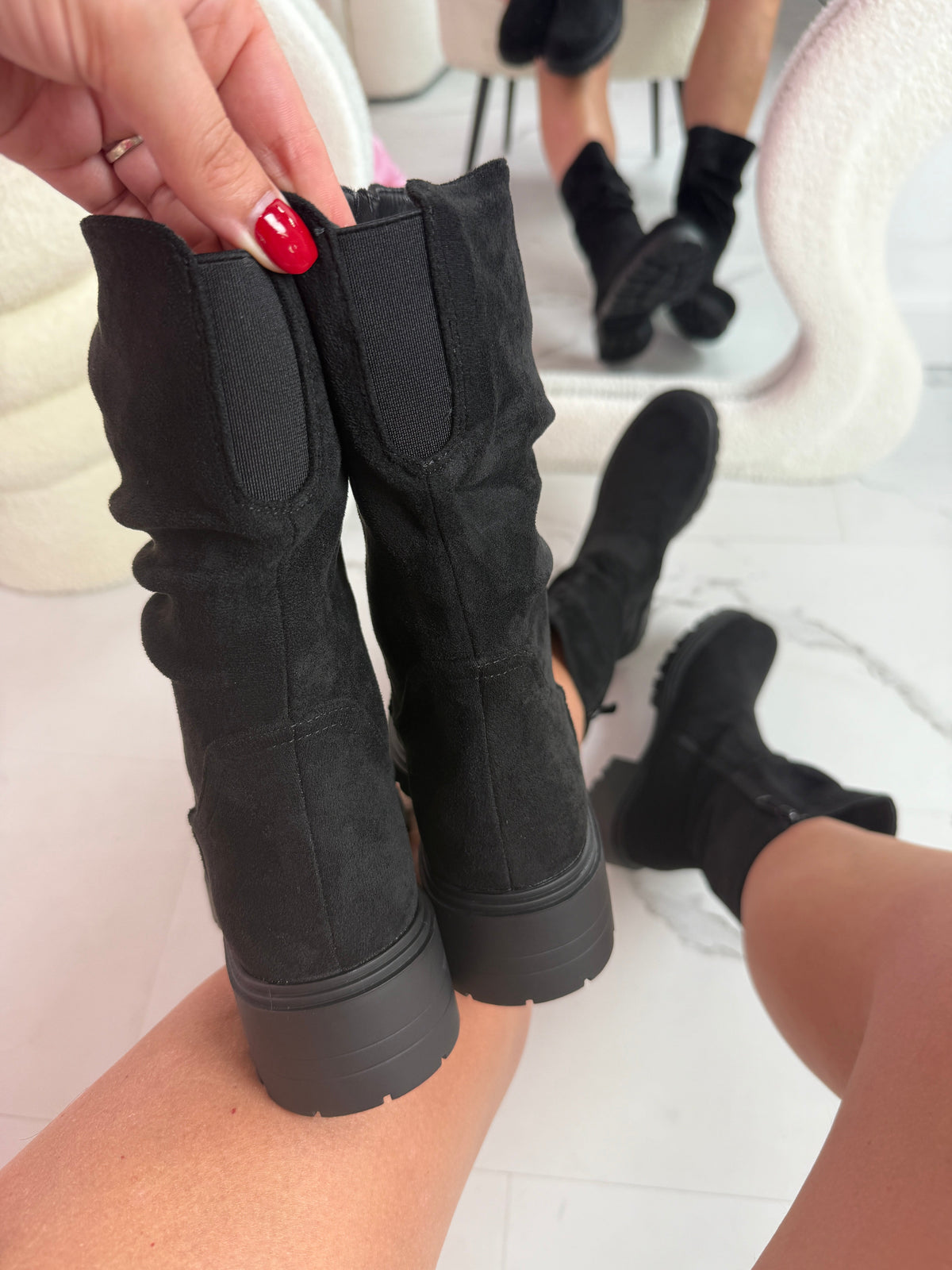 Marina | Bottines Noires