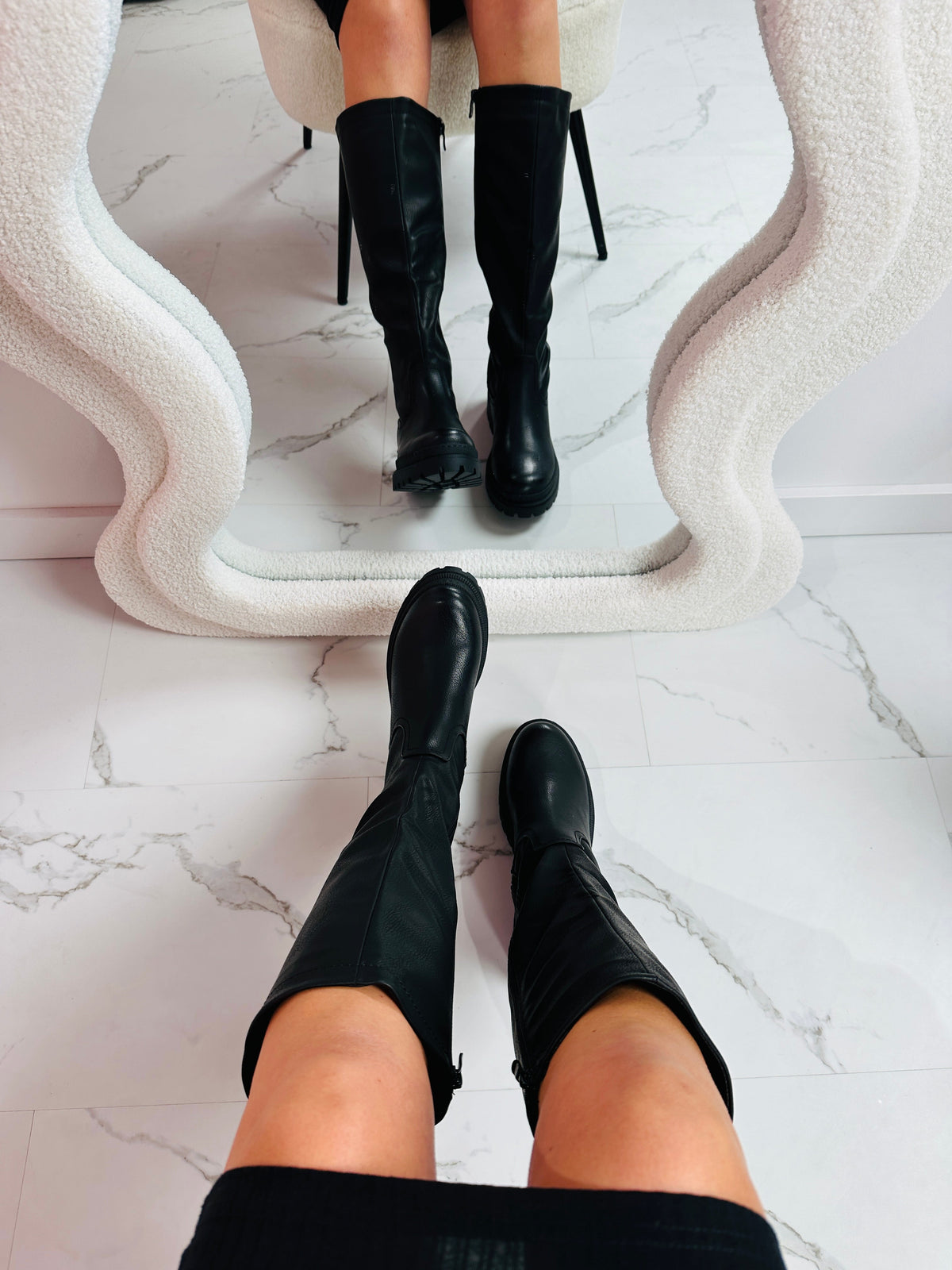 Anetta | Bottes Hautes Noires
