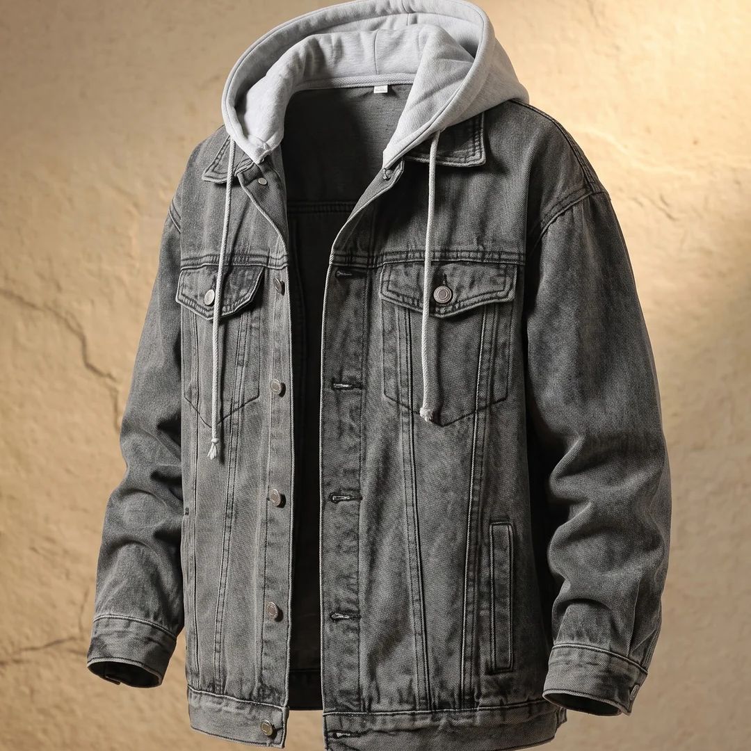 Massimo | Veste en Jean Urbaine à Capuche