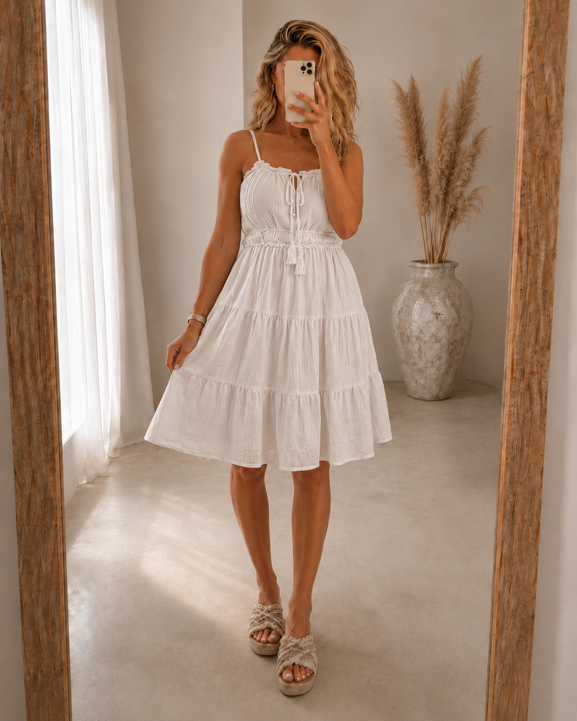Yulia | Robe à Fines Bretelles