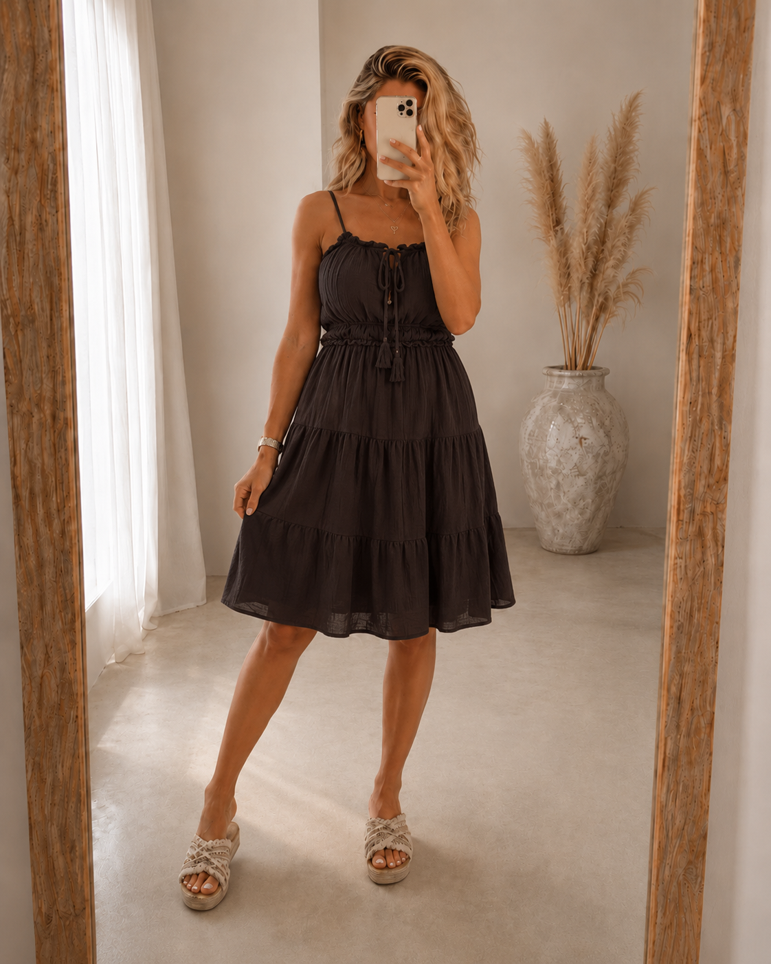 Yulia | Robe à Fines Bretelles