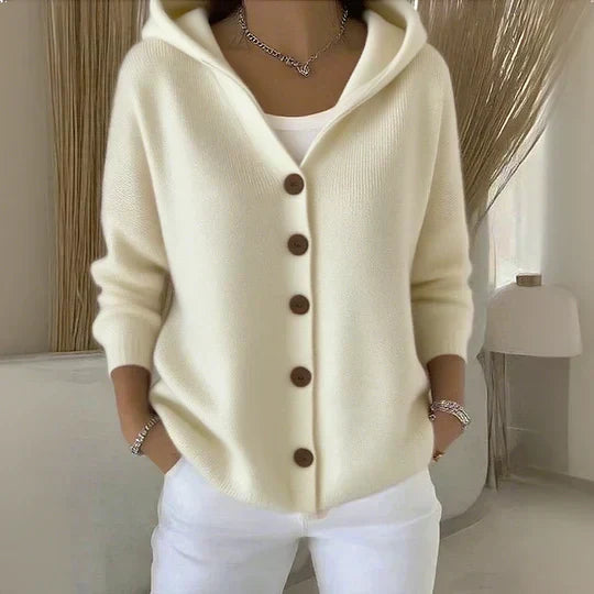 Cugnet | Cardigan à Capuche Boutonné