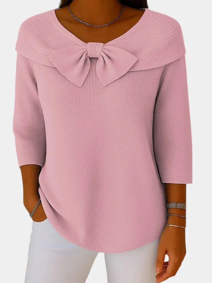Lúa | Pull chaud et féminin avec nœud