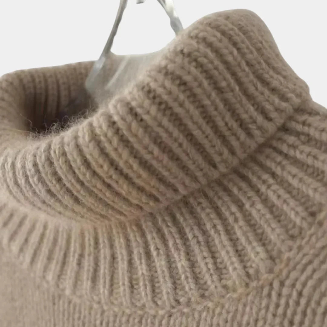 Irena | Pull Doux à Col Roulé