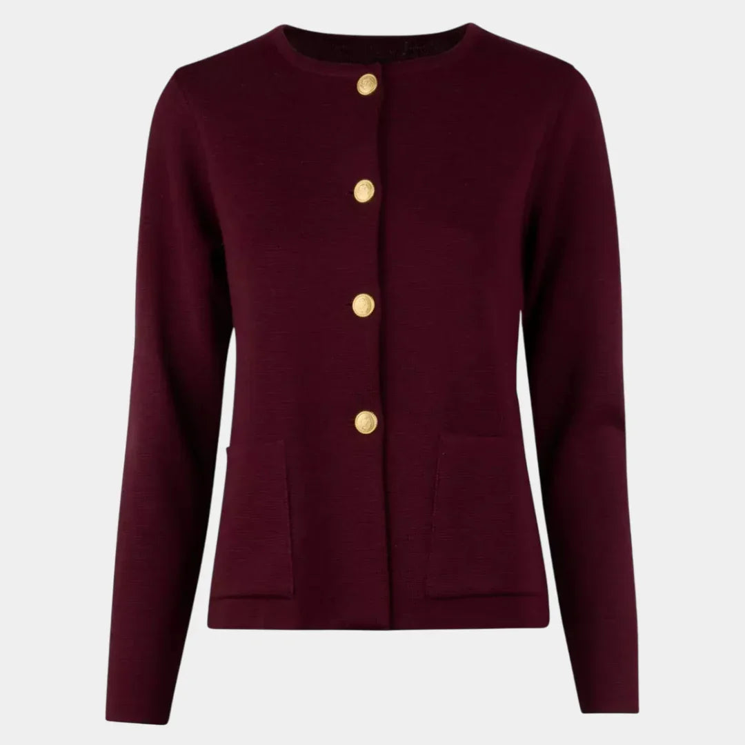 Anne | Cardigan en laine mérinos
