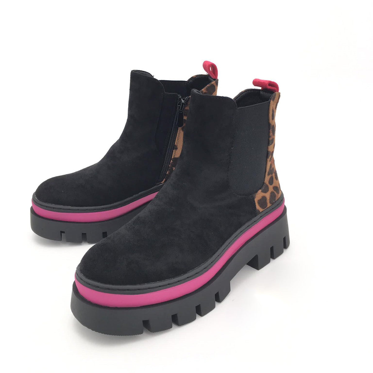 Bottines Fuchsia