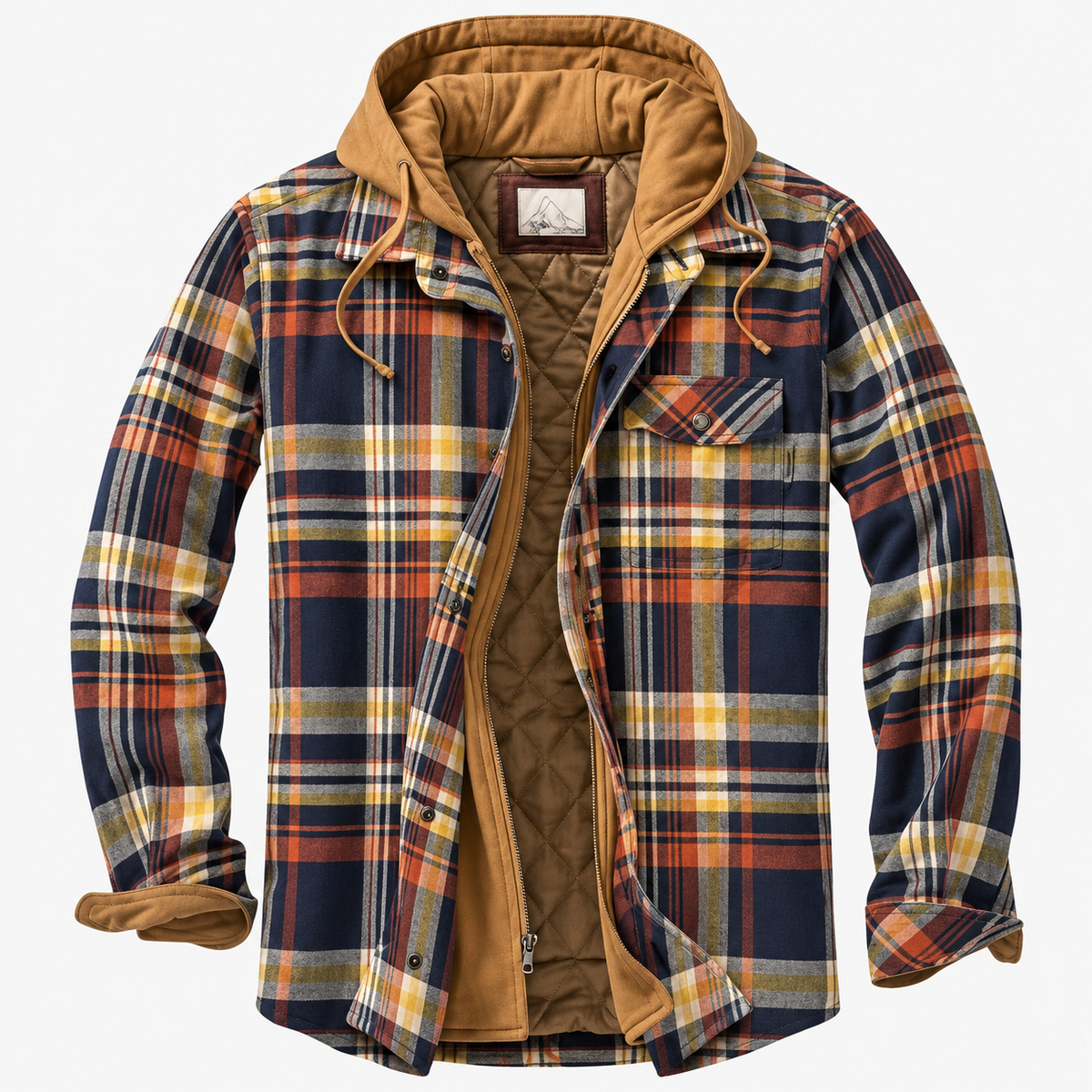 Martin | Veste patchwork à carreaux