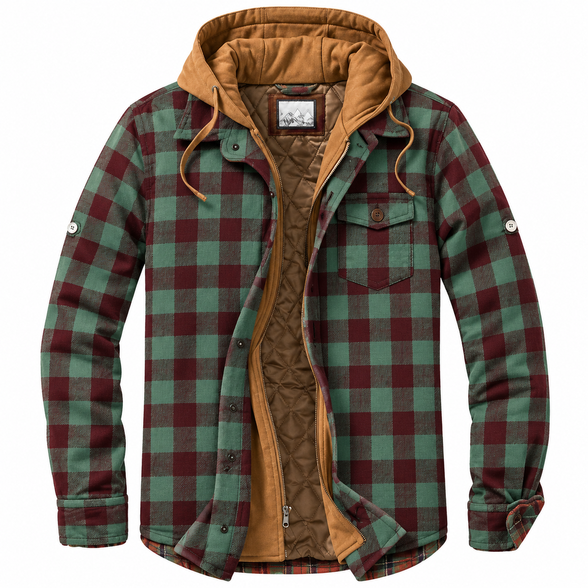 Martin | Veste patchwork à carreaux