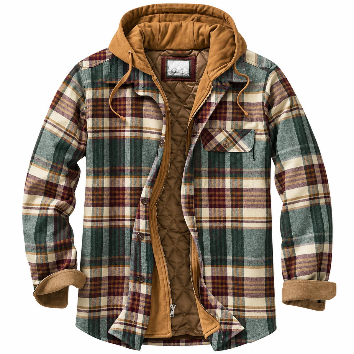 Martin | Veste patchwork à carreaux