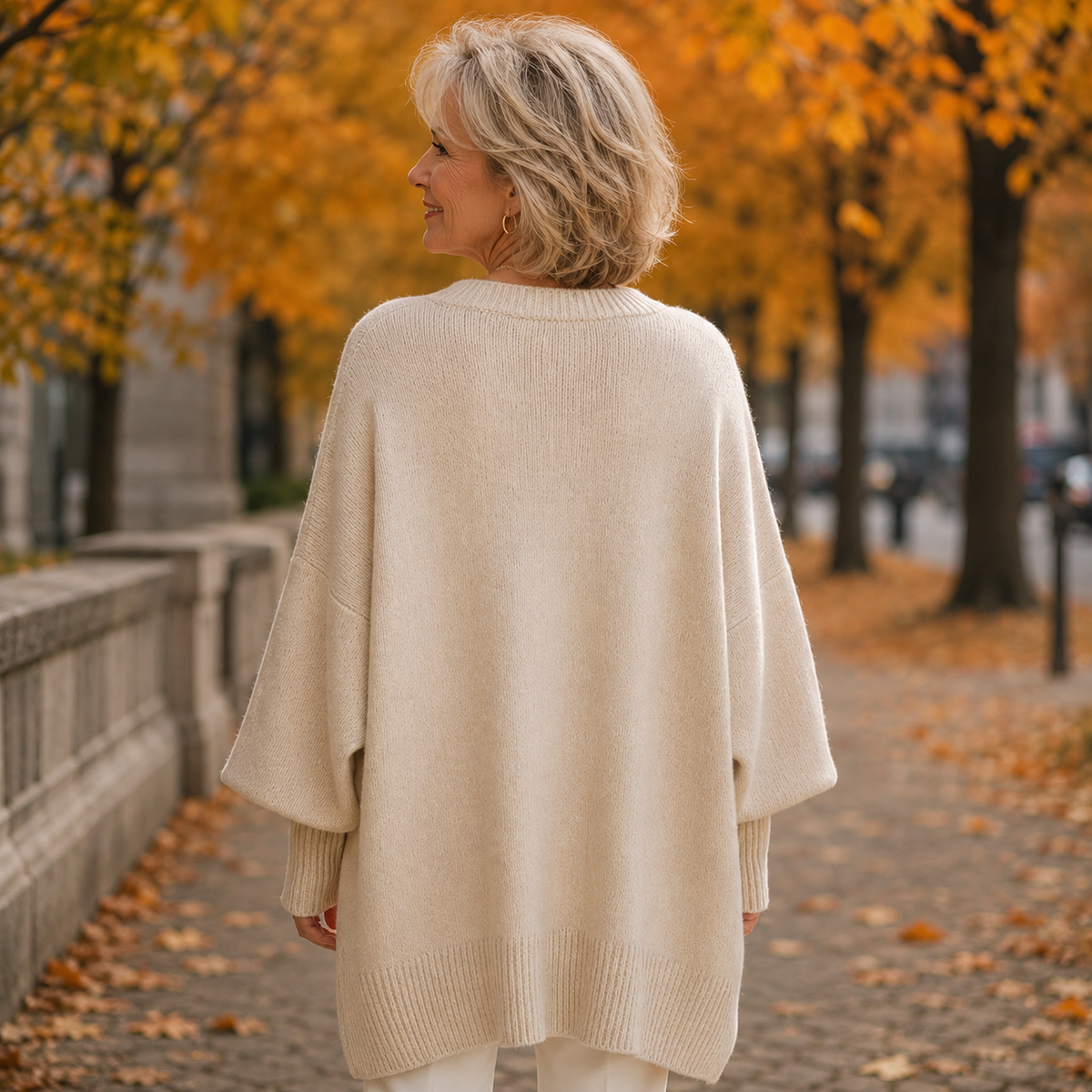 Ombeline | Pull Ample à Manches Chauve-Souris