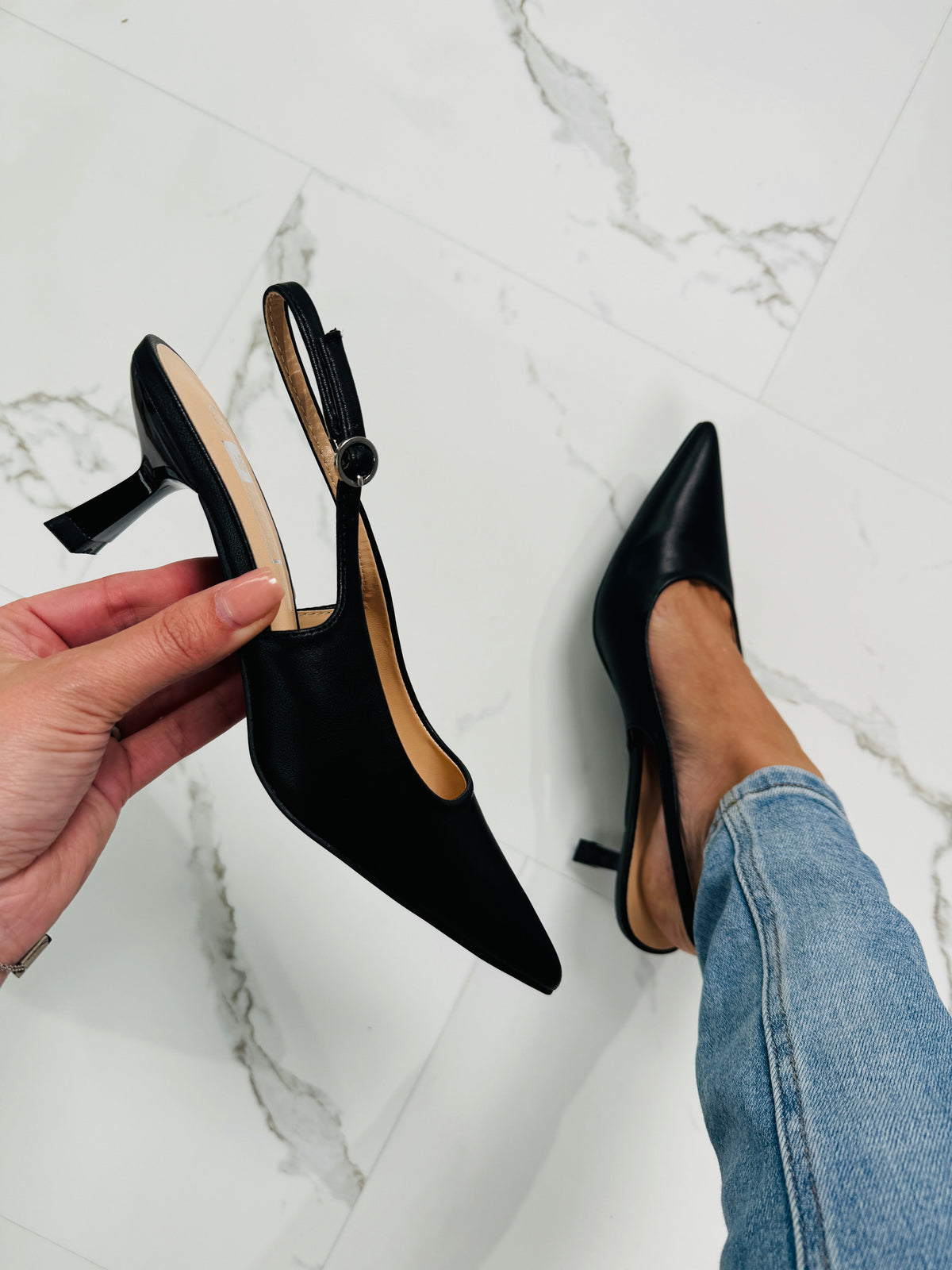 Escarpins Noirs de Soirée
