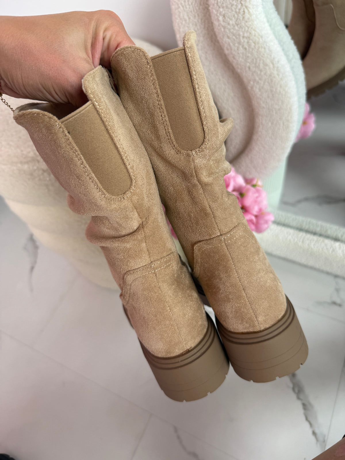 Marina | Bottines Kaki