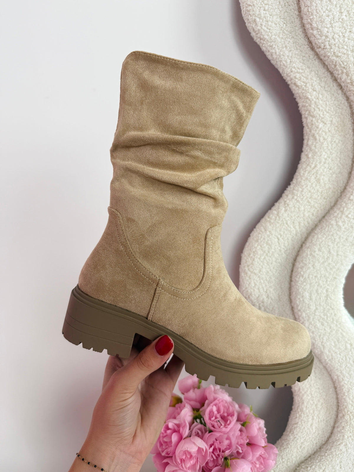 Marina | Bottines Kaki