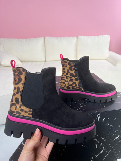 Bottines Fuchsia