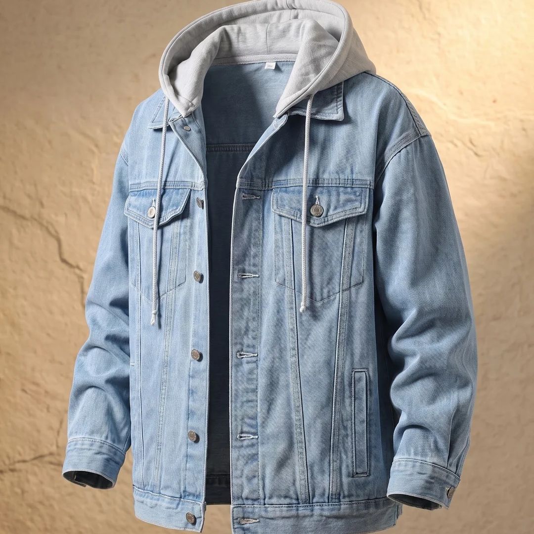 Massimo | Veste en Jean Urbaine à Capuche