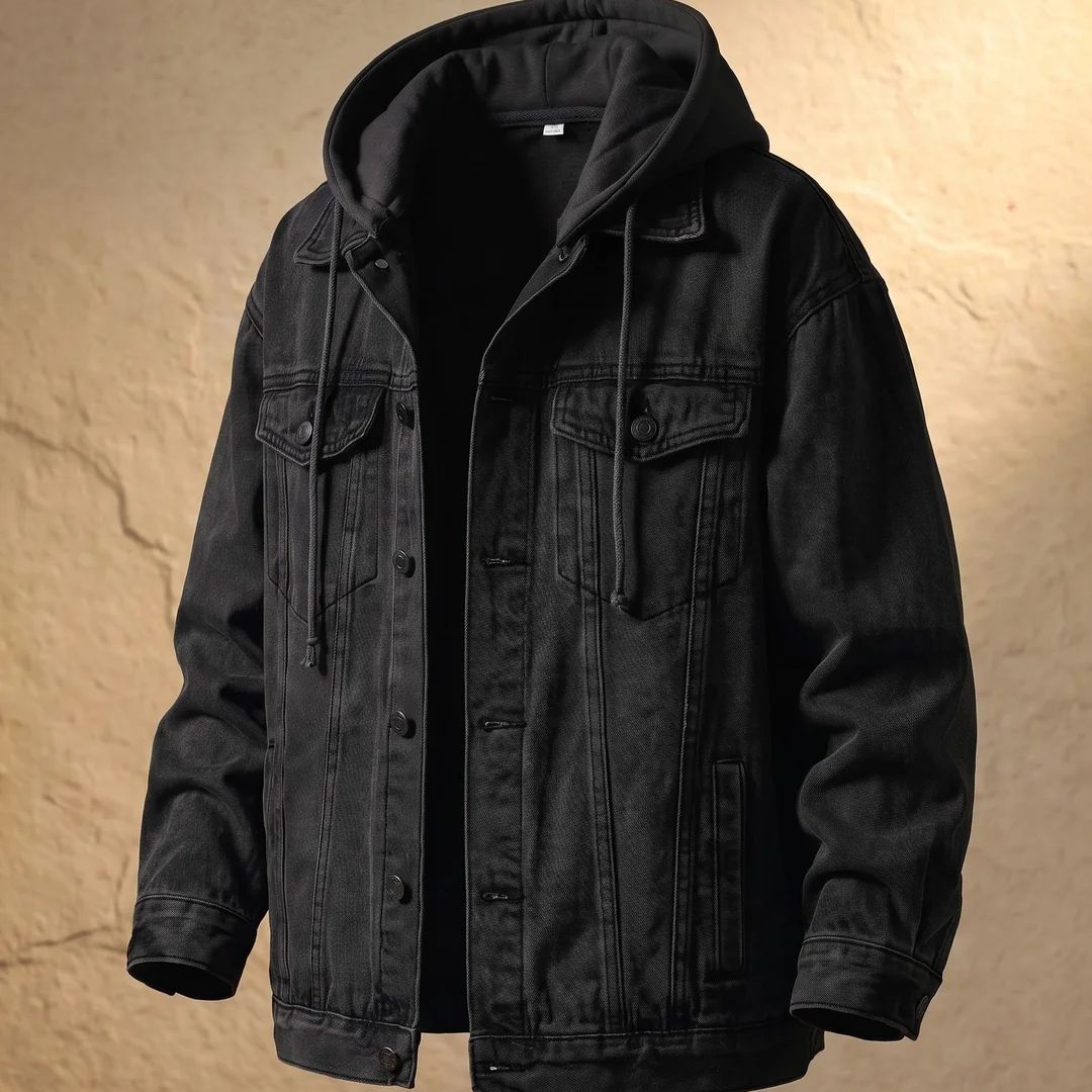 Massimo | Veste en Jean Urbaine à Capuche