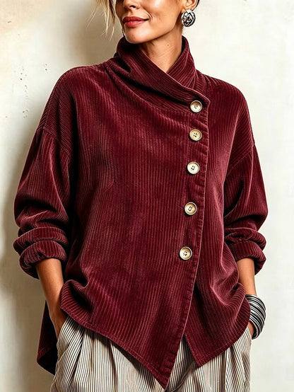 Colette | Pull en Velours Côtelé