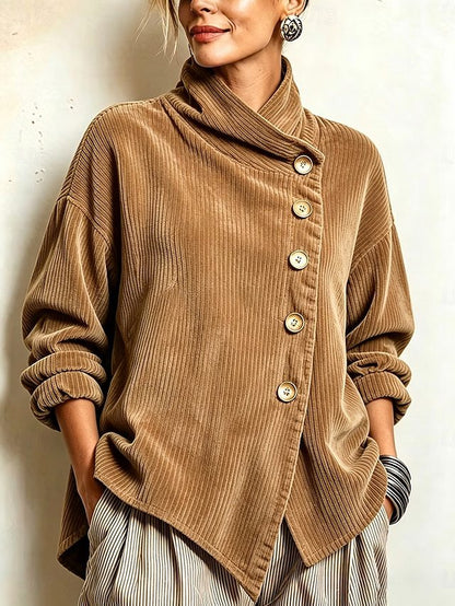 Colette | Pull en Velours Côtelé