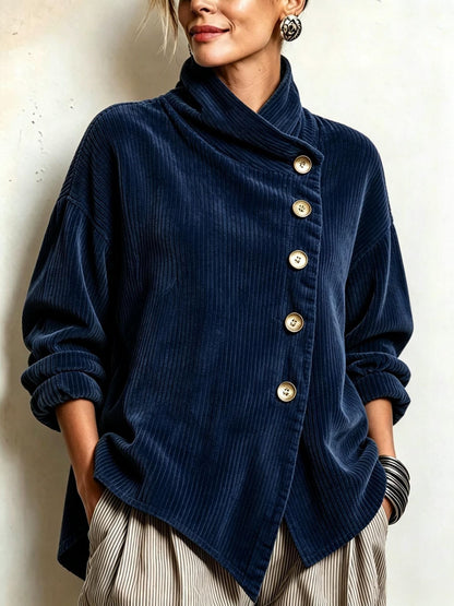 Colette | Pull en Velours Côtelé
