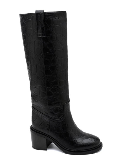 Suuz | Bottes Hautes Noires