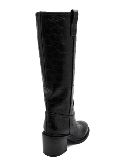 Suuz | Bottes Hautes Noires