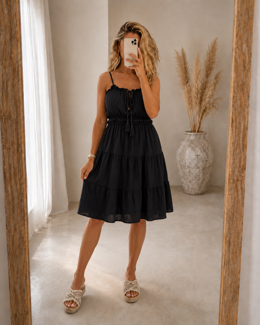 Yulia | Robe à Fines Bretelles