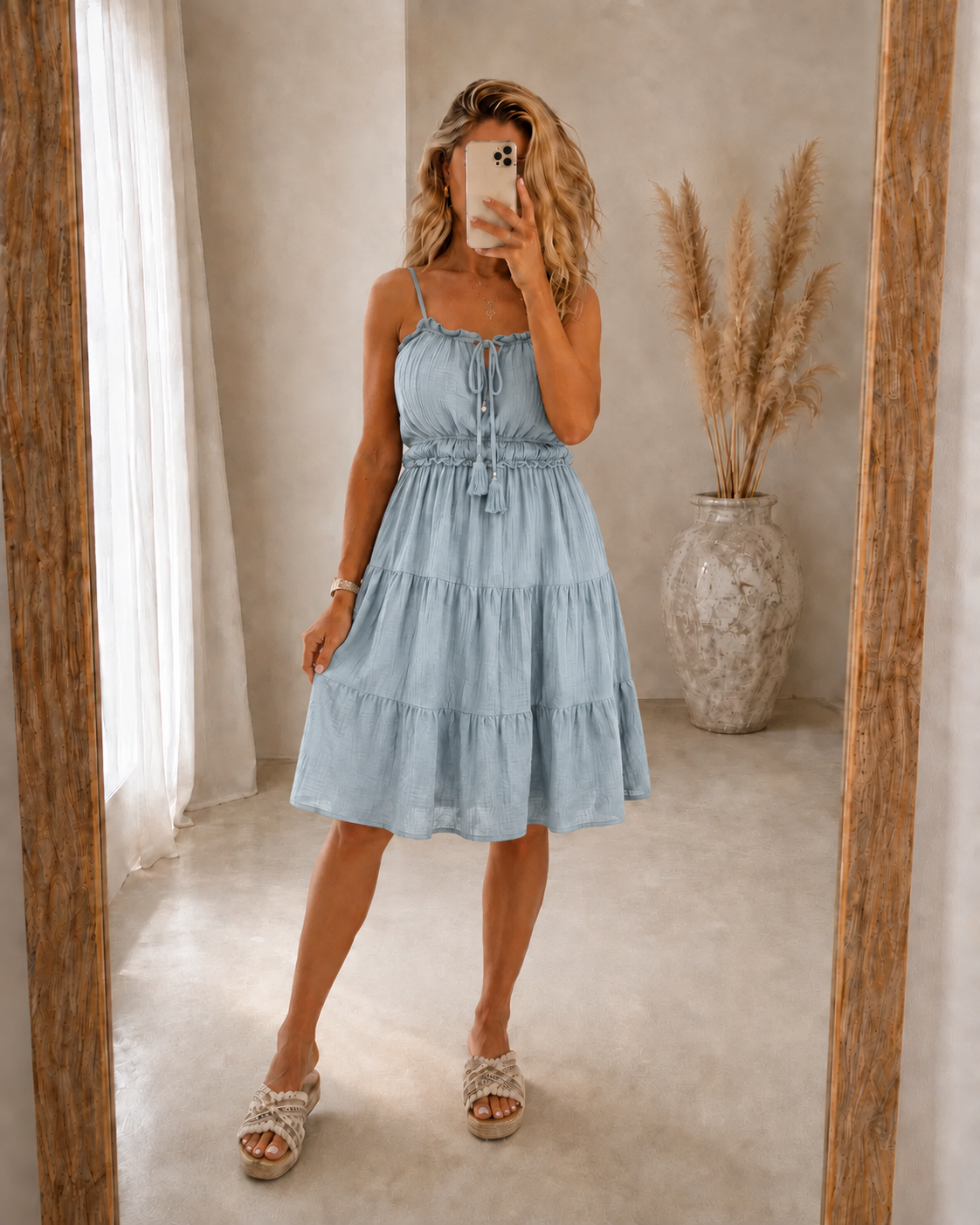 Yulia | Robe à Fines Bretelles