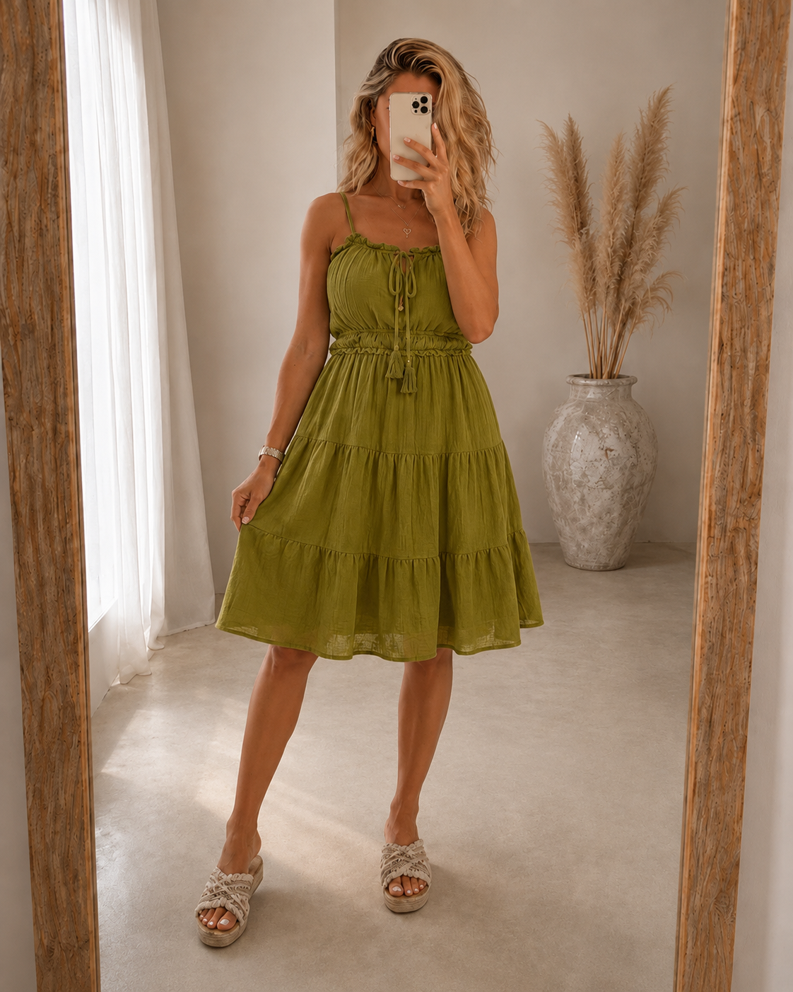 Yulia | Robe à Fines Bretelles