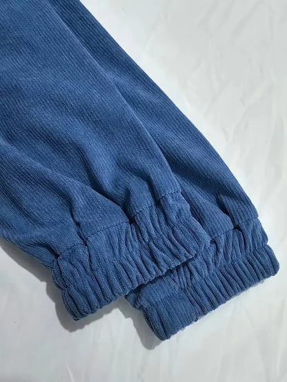 Veste Décontractée En Velours Côtelé
