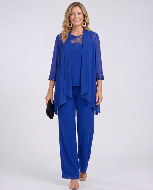 Lillie - Ensemble classique trois pièces au style minimaliste