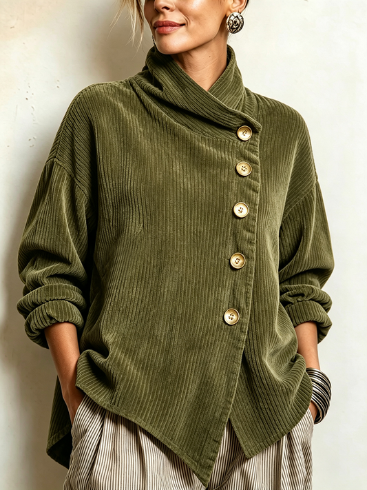Colette | Pull en Velours Côtelé
